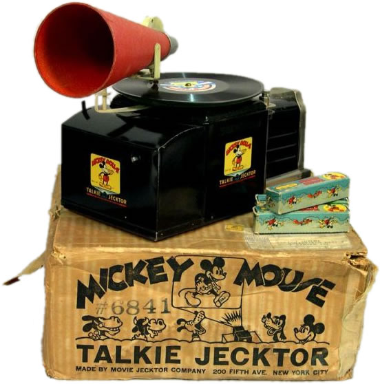 MICKEY MOUSE TALKIE JECKTOR BOX